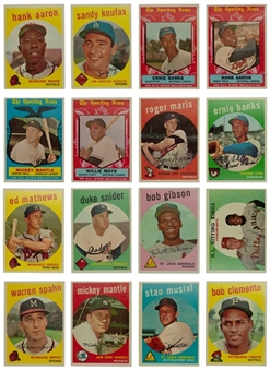 1959 Topps Complete Set (572)